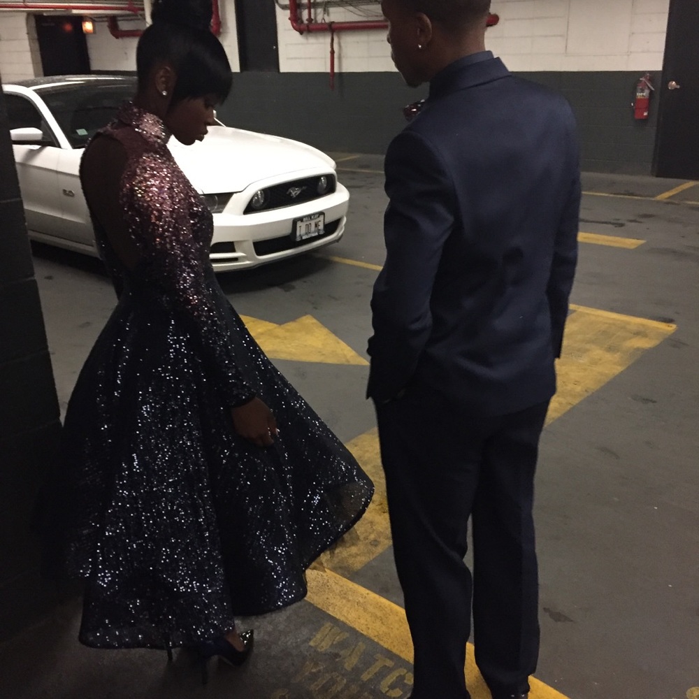 Beautiful customized ombré dress. - Picture 4 of 5